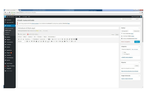 Guía Wordpress paso 2